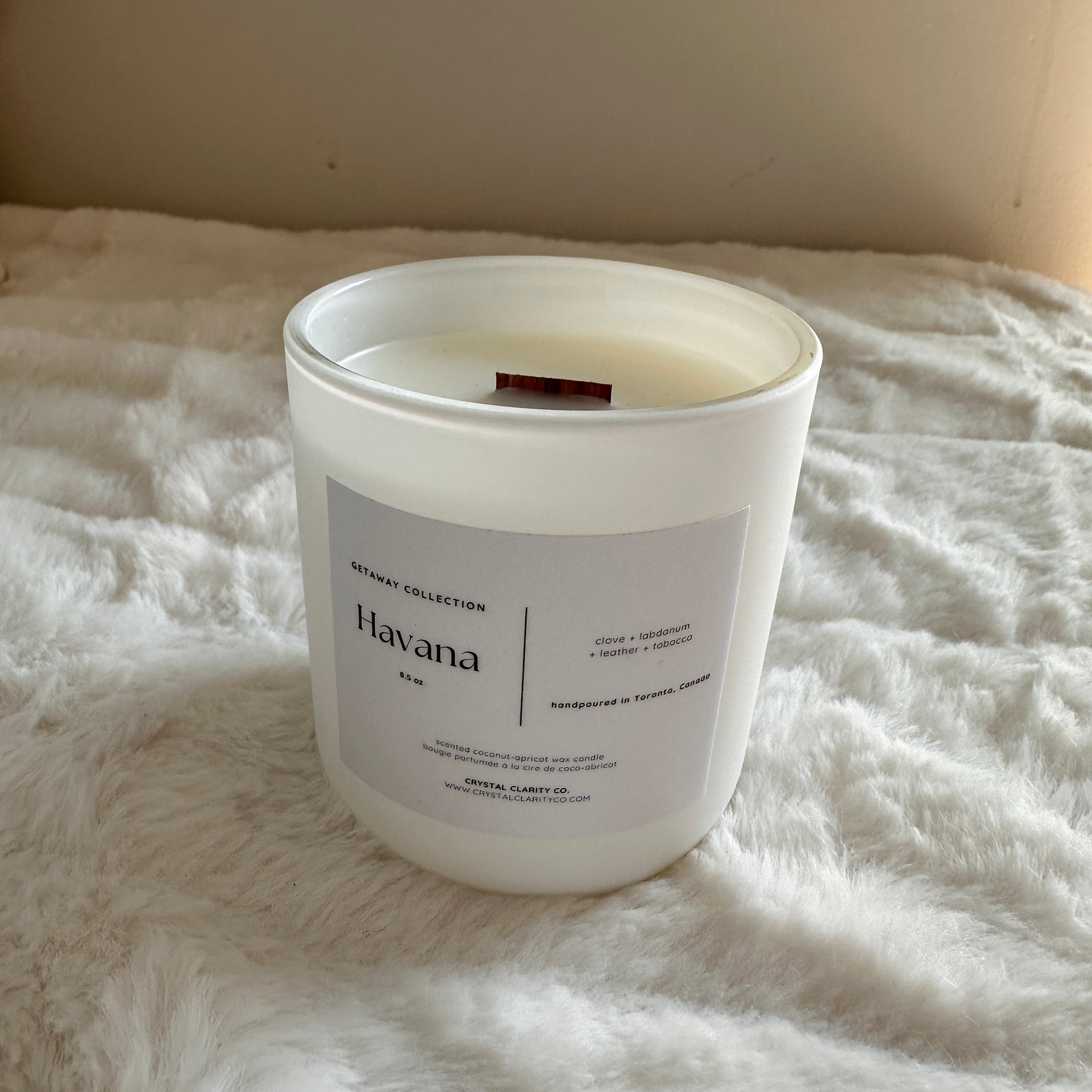 Havana — Luxury Scented Wooden Wick Candle