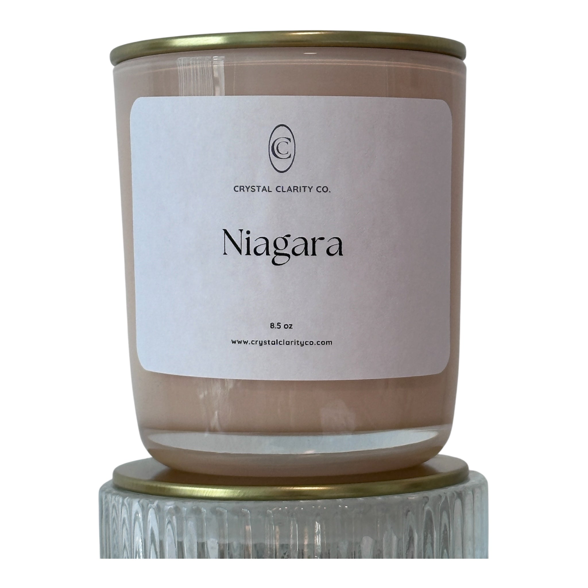 Niagara Luxury Wooden Wick Candle