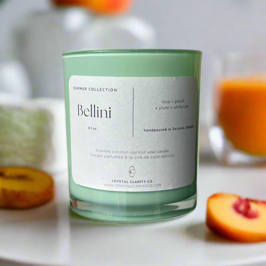 Bellini Luxury Scented Wooden Wick Candle