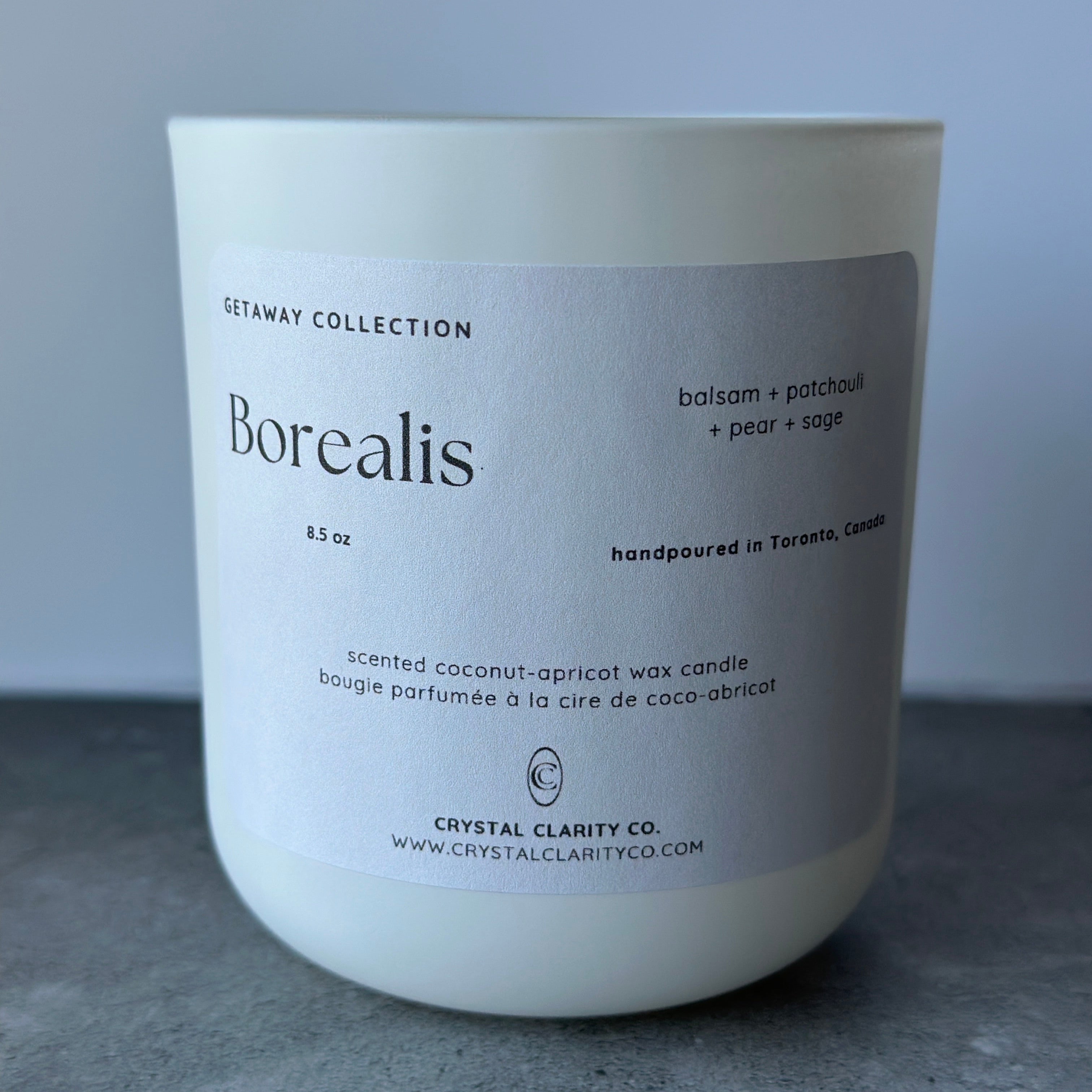 Borealis - Luxury Scented Wooden Wick Candle
