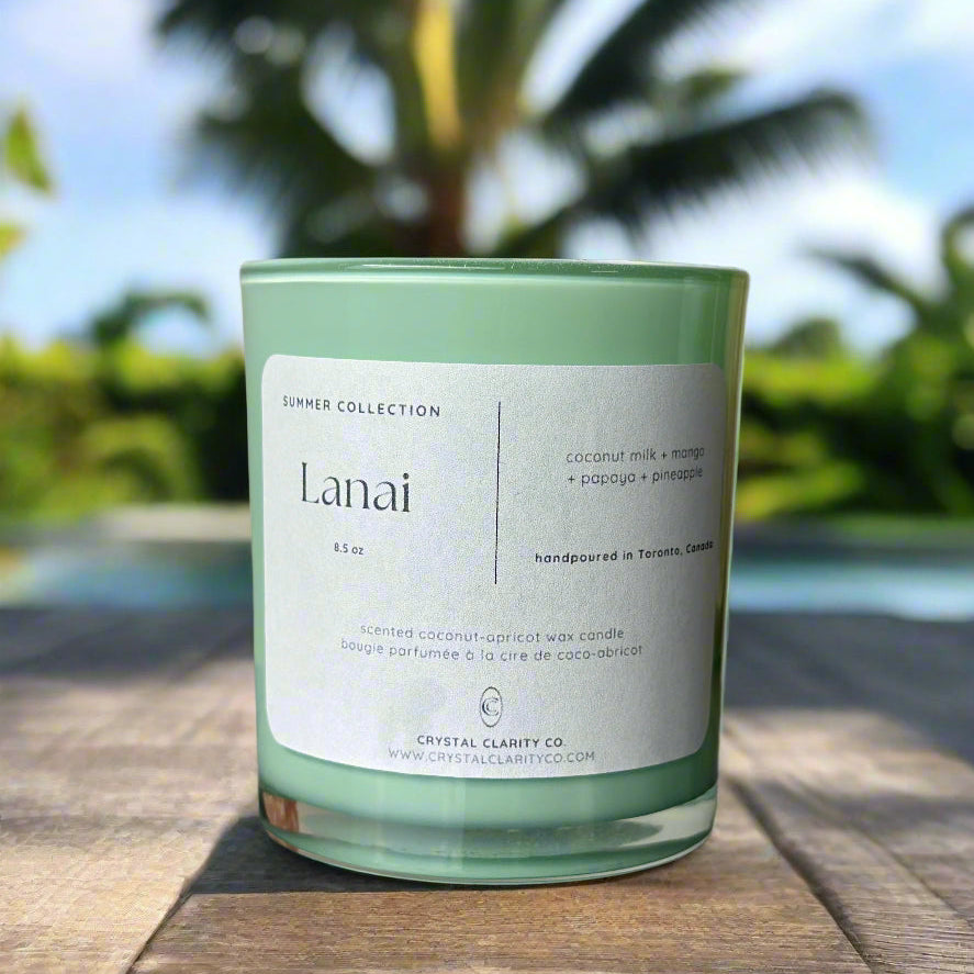 Lanai - Luxury Wooden Wick Scented Candle