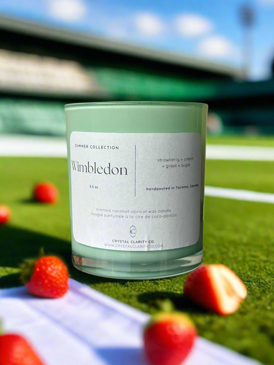 Wimbledon Luxury Scented Wooden Wick Candle