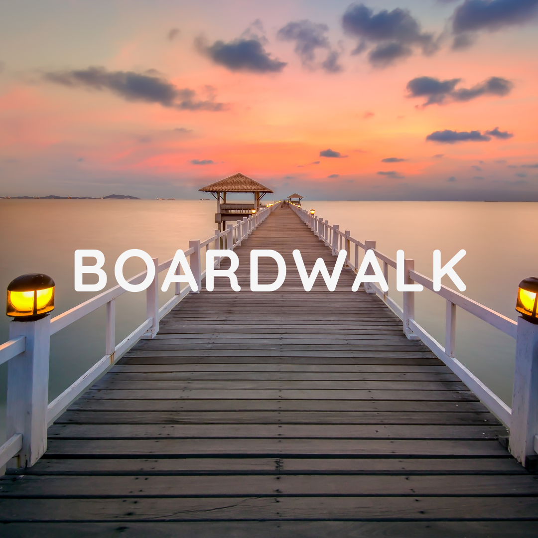 Boardwalk - Luxury Scented Wooden Wick Candle
