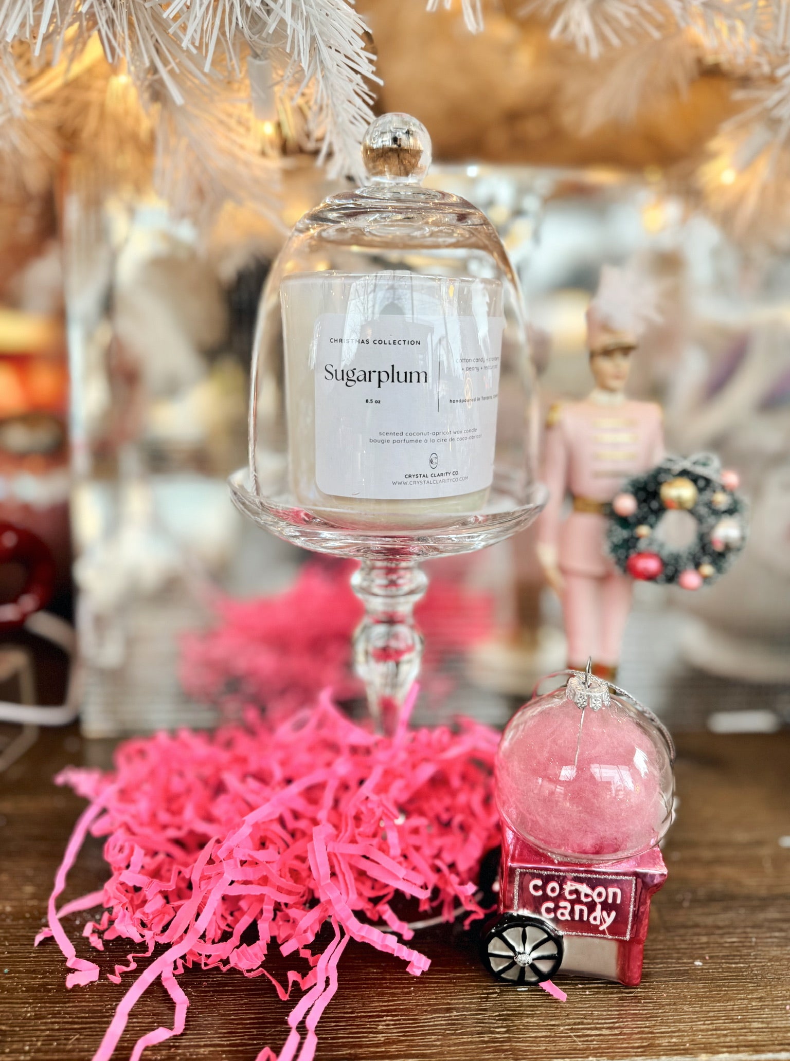 LIMITED EDITION: SUGARPLUM SCENTED CANDLE