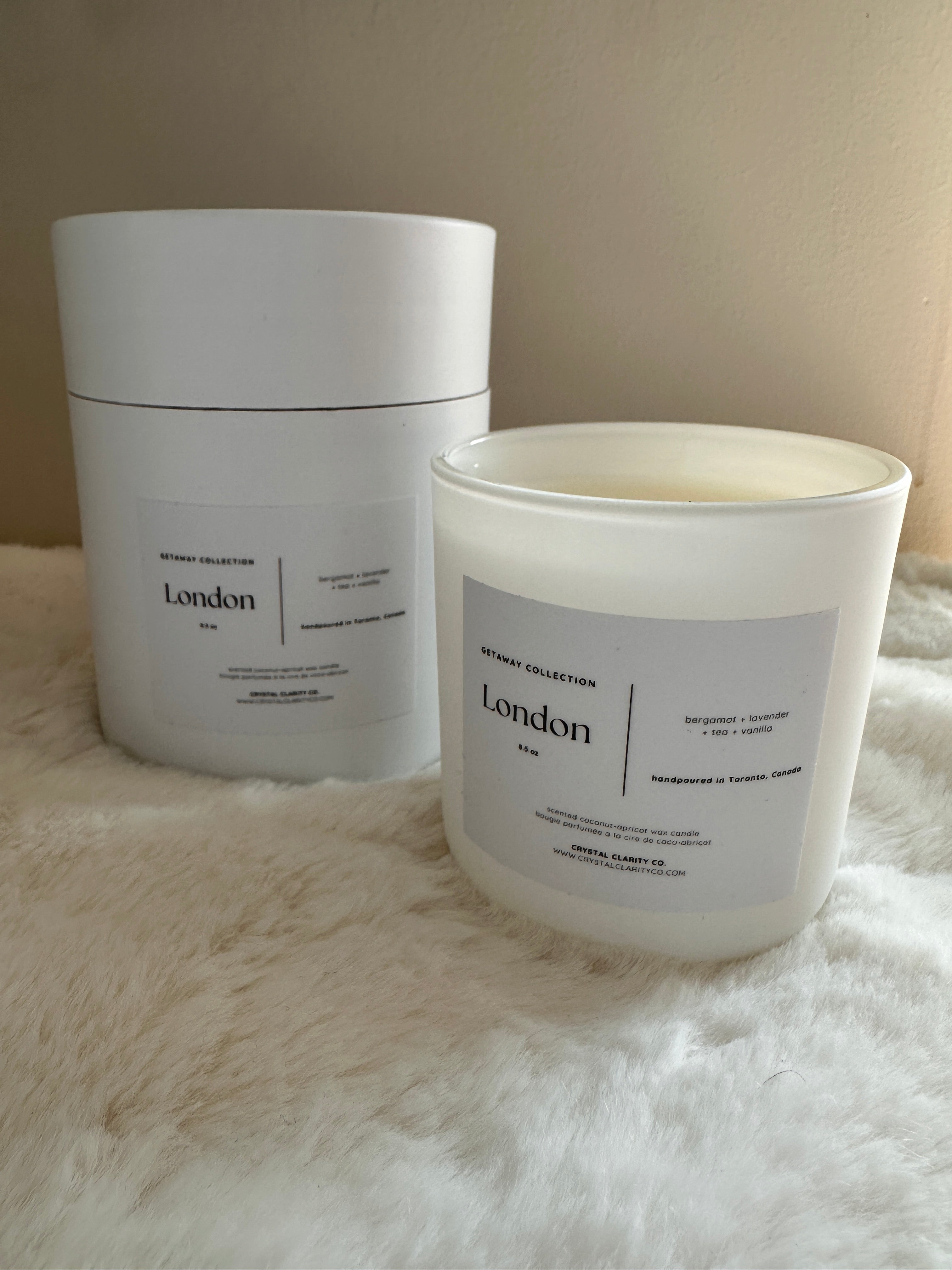 London - Luxury Scented Wooden Wick Candle