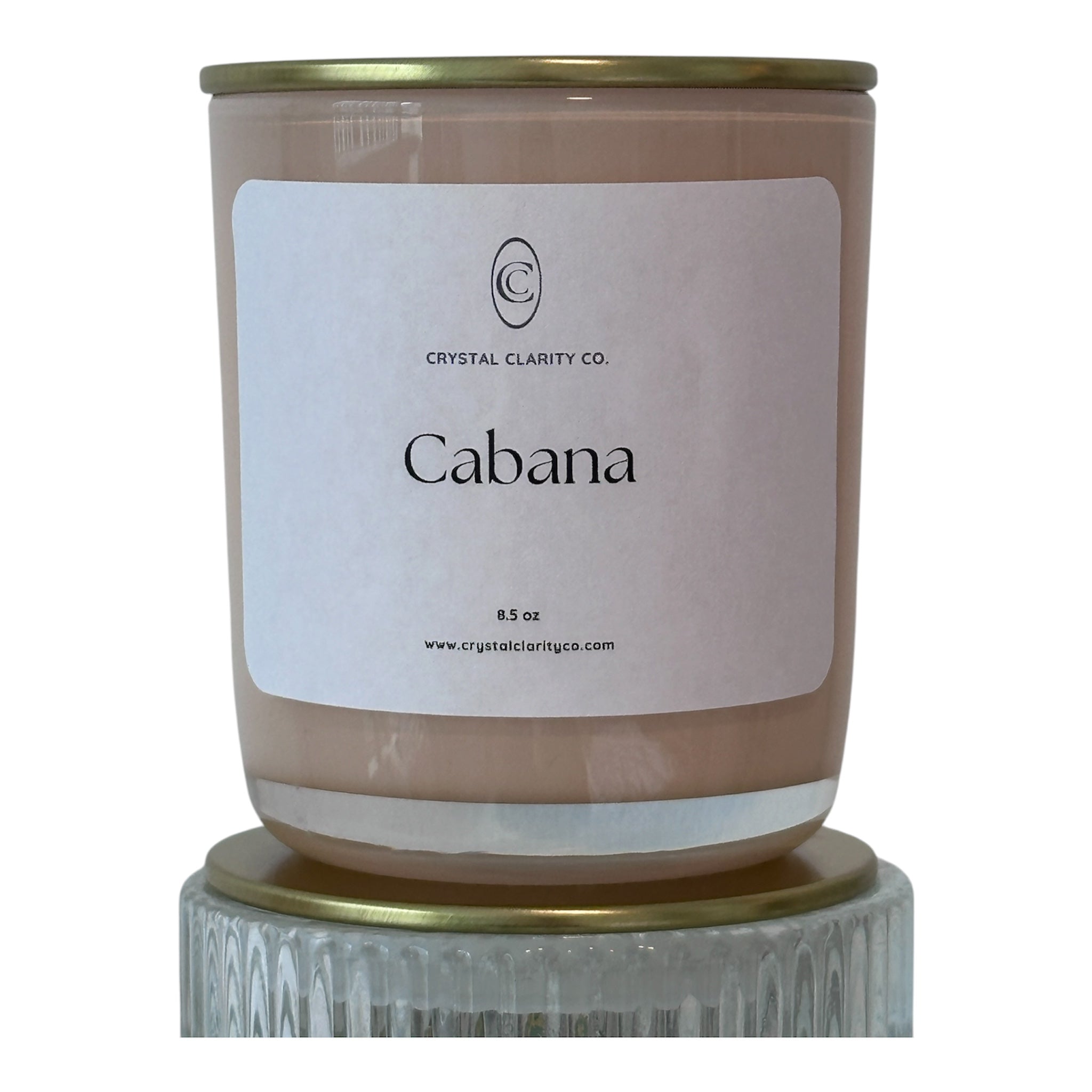 Cabana Luxury Wooden Wick Candle