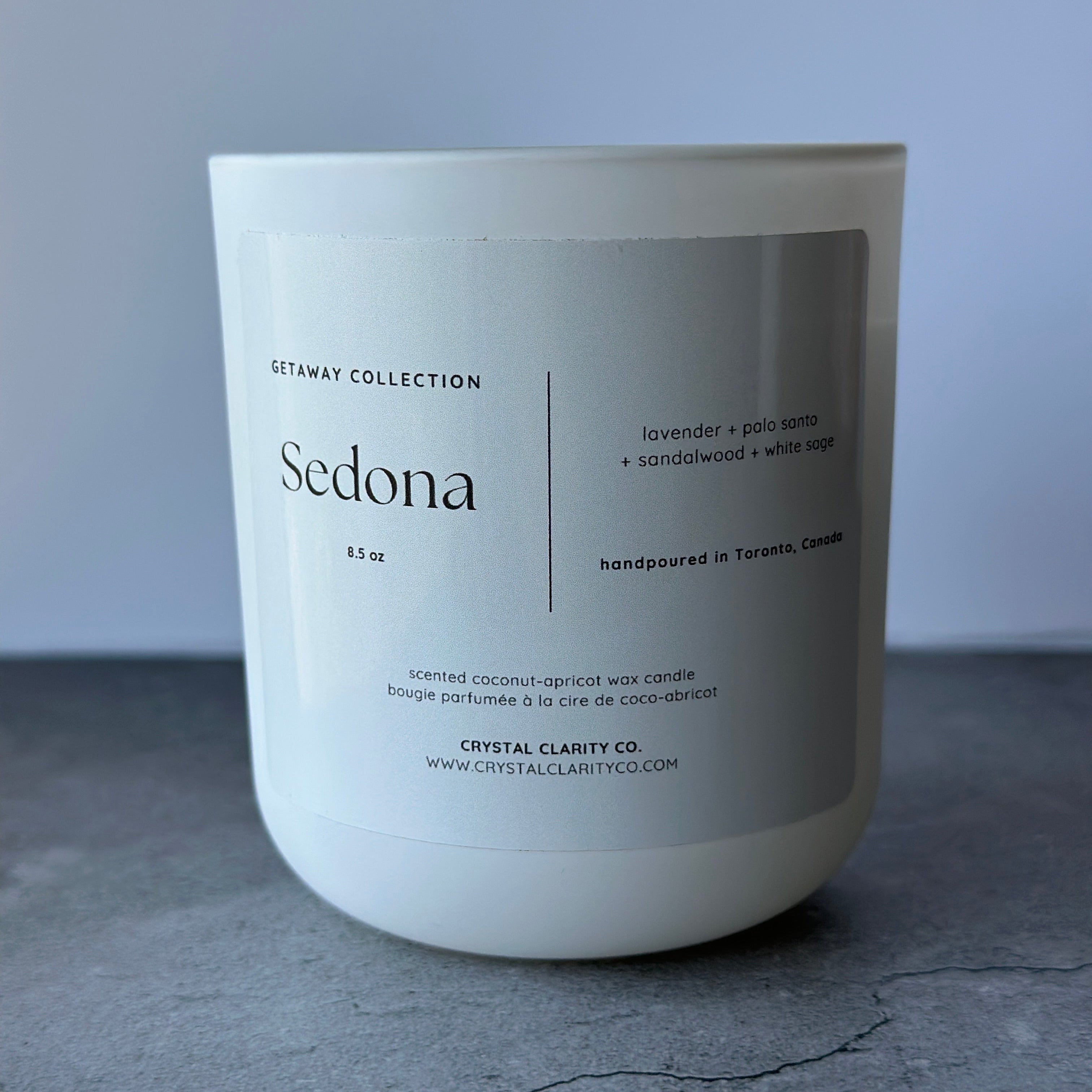Sedona - Luxury Scented Wooden Wick Candle