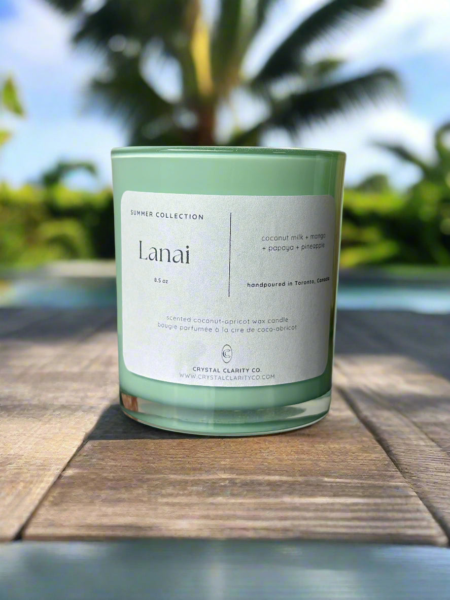 Lanai - Luxury Wooden Wick Scented Candle
